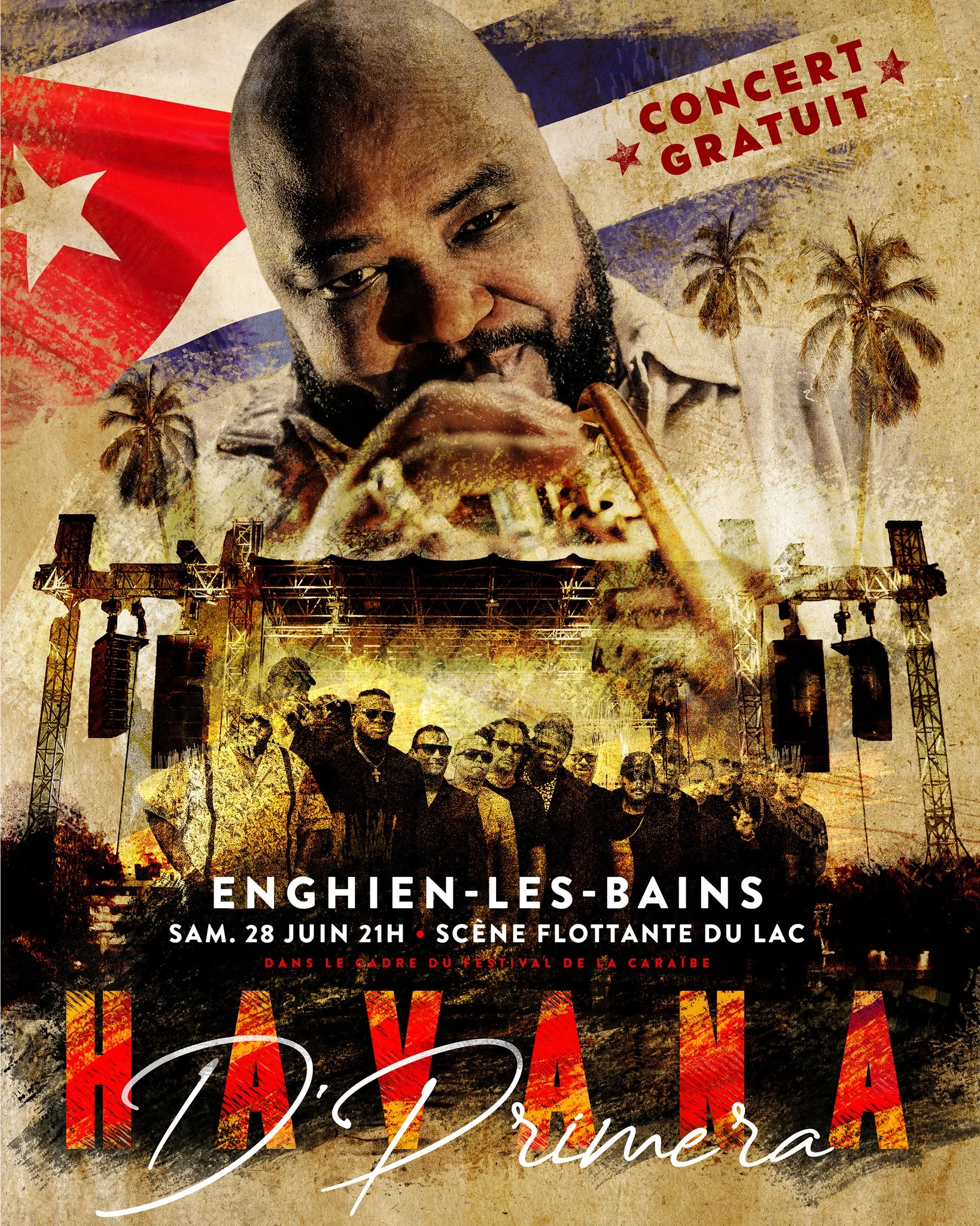 Le Festival de la Caraibe Enghien les Bains Concert gratuit Havana D Primera ELEGUA | Cours de salsa et bachata à Paris, 77 et proche 91