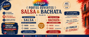 FORMAT COUV Événements ELEGUA | Cours de salsa et bachata à Paris, 77 et proche 91