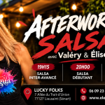 Afterwork salsa au Lucky Folks 1 Événements ELEGUA | Cours de salsa et bachata à Paris, 77 et proche 91